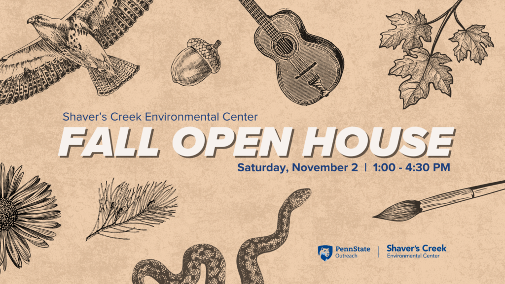 Fall Open House, Saturday, November 2, 2024, 1:00–4:30 p.m.